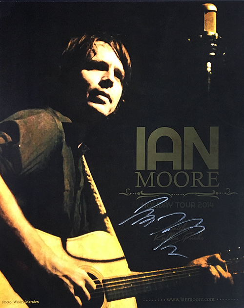 Ian Moore 2015 Show Poster