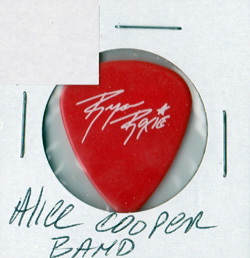 Alice Cooper - Ryan Roxie Guitar Pick
