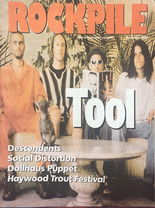 Tool December 1996 Rockpile Magazine