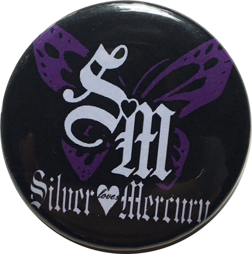 Silver Loves Mercury - Local Dallas Band Button
