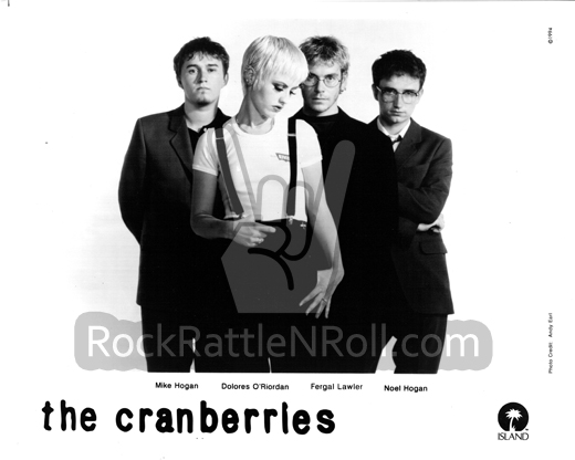 Classic Cranberries - 8x10 BW Promo Photo 01