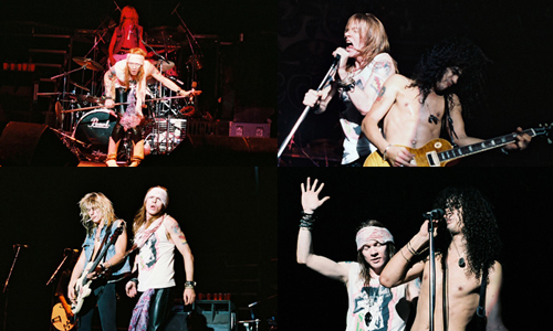 Guns N' Roses 1987 Appetite For Destruction Tour - Photo Set (Bronco Bowl Arena)