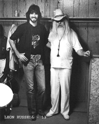 Leon Russell Classic 8x10 BW Photo