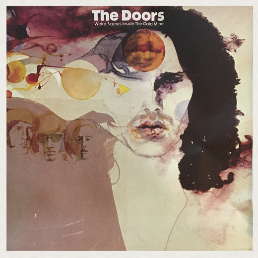The Doors - Weird Scenes Inside A Goldmine LP - Promo Poster