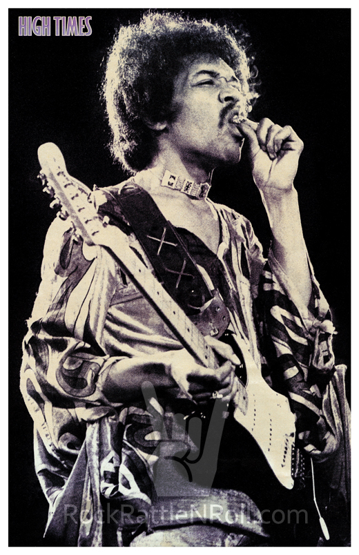 Rock Rattle N Roll Jimi Hendrix Memorabilia Collection