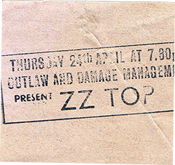 ZZ Top 04-24-80 Hammersmith Ogden - Hammersmith, UK