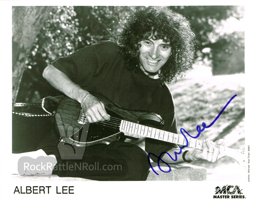 Albert Lee - Autographed 8x10 Promo Photo