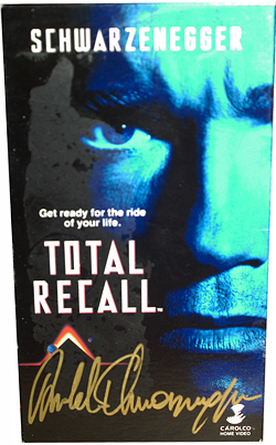 Arnold Schwarzenegger - Total Recall VHS Tape