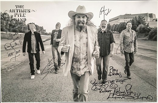 Artimus Pyle Band Signed 11x17 Poster