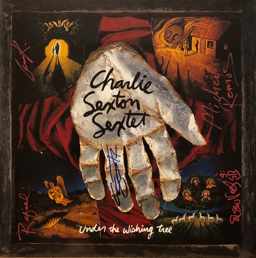 Charlie Sexton - Autographed Under The Wishing Tree LPh