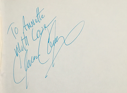 Clarence Clemons - Signed Paper