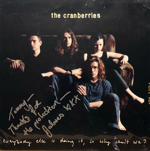 Cranberries - Dolores-O-Riordan Autographed Album Flat