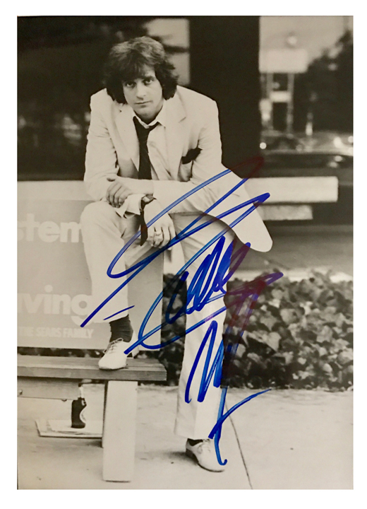 Eddie Money - Autographed 8x10 BW Promo Photo
