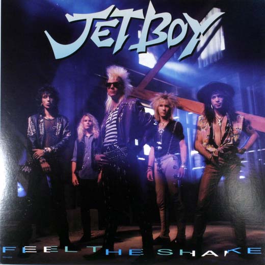 Jetboy - Autographed Complete Band Feel The Shake LP