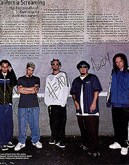 Korn - Complete Band 8x10 magazine photo