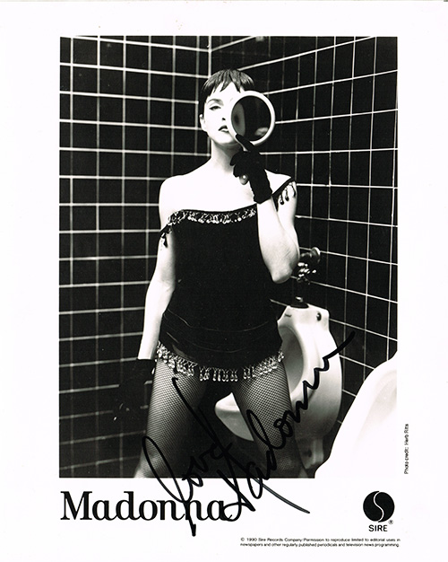 Madonna 1990 8x10 BW Promo Photo