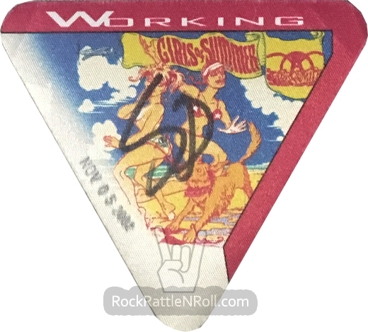 Aerosmith - 2002 Working Backstage Pass - Triangle