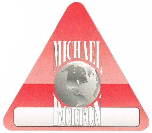 Michael Bolton - Backstage Pass Triangle