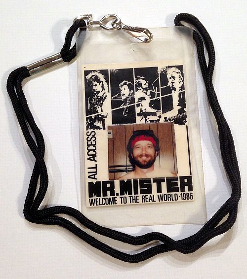 1986 Mr. Mister All Access Crew Laminate