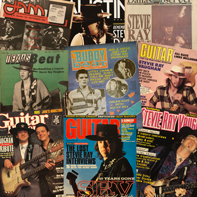 Stevie Ray Vaughan Magazine Collection