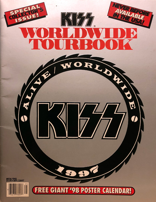KISS - 1996 - 1997 Alive Worldwide Tour Special Edition Book