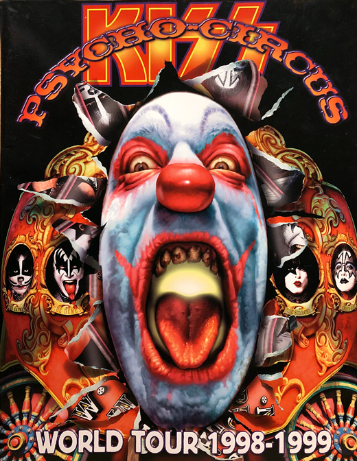 KISS - 1998 - 1999 Psycho Circus World Tour Book