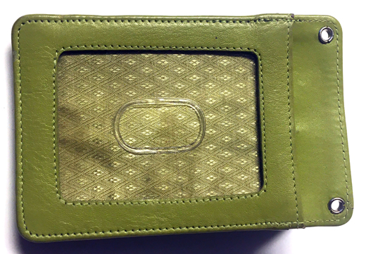 Pass ID Holder - Leather Carrying Pouch