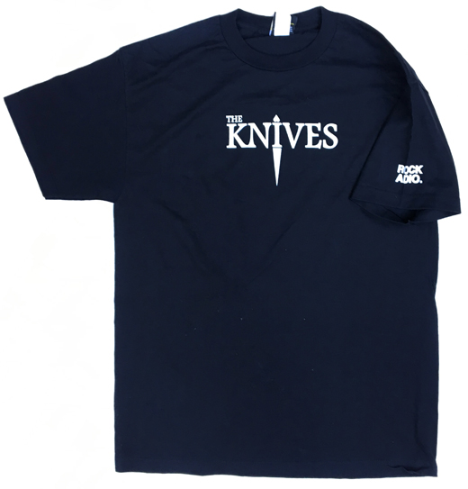 Knives - Rock Audio Promo T-Shirt - Used XL