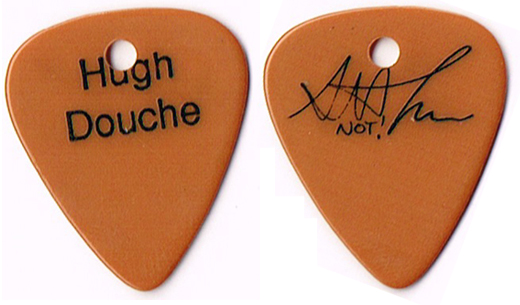Anthrax - Scott Ian Huge Douche Concert Tour Guitar Pick