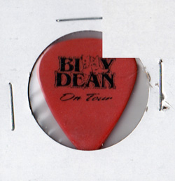 Billy Dean - Concert Tour Guitar Pick