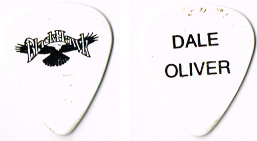 Black Hawk - Dale Oliver Concert Tour Guitar Pick