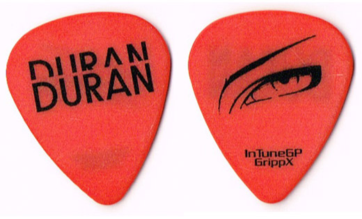 Duran Duran - Concert Guitar Pick Eye Logo