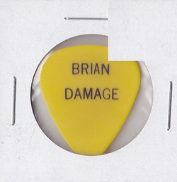 Kix Brian Damage Concert Tour Guitar Pick