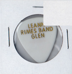 Leann Rimes - Glen Concert Tour Guitar Pick