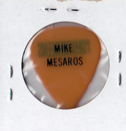 The Smithereens - Mike Mesaros Concert Tour Guitar Pick