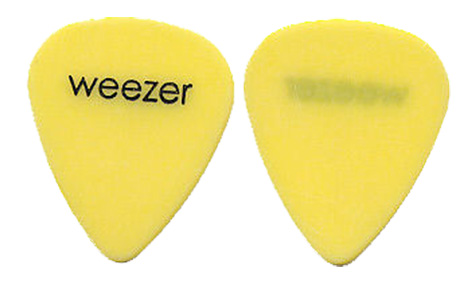 Weezer - J Concert Tour Guitar Pick
