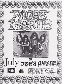 Rigor Mortis - Dallas, TX Handbill