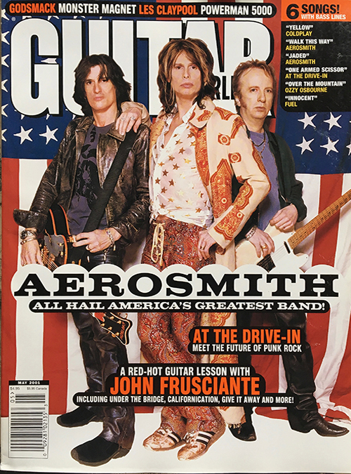 Aerosmith - Guitar World Magazine March 2001