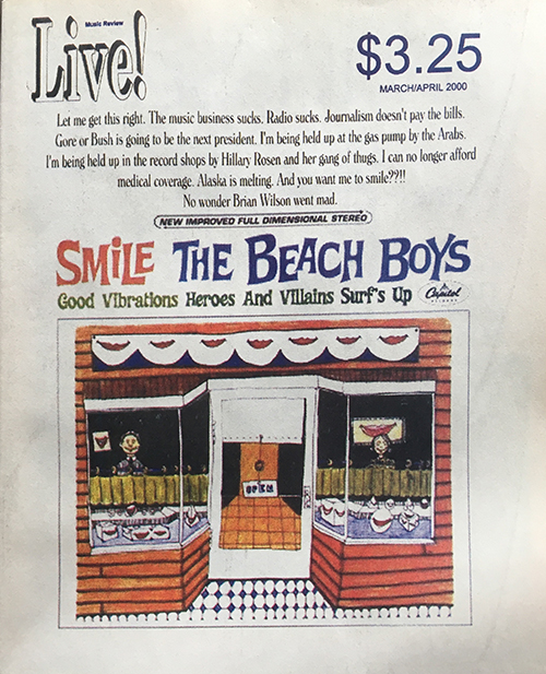 The Beach Boys - Live! Magazine April 2000