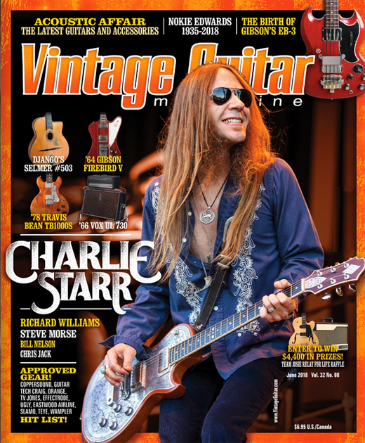 Blackberry Smoke - June 2018 Vintage Guitar Magazine
