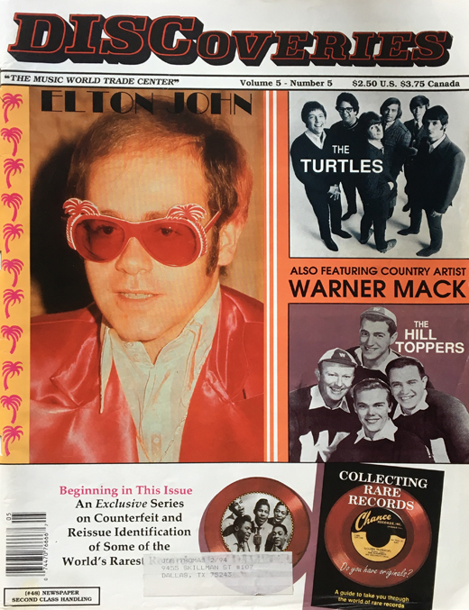 Elton John - Issue 5 Volume 5 Discoveries Magazine