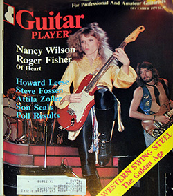 1979 Guitar Player Magazine featuring Nancy Wilson of Heart