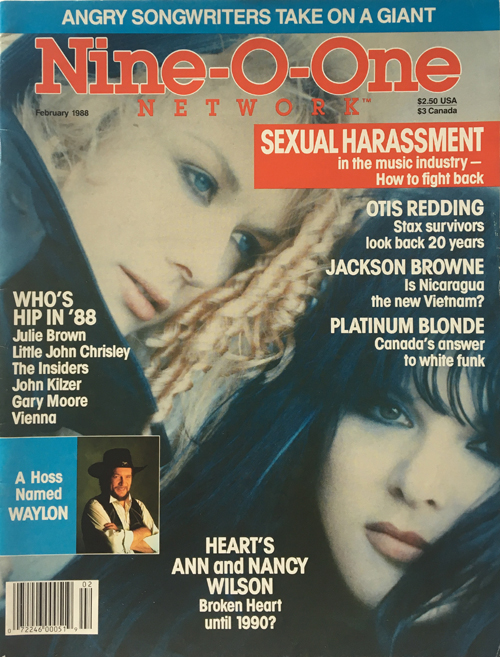 Heart - Nine-O-One Magazine February 1988