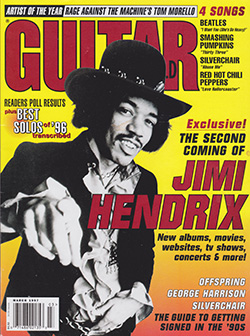 Jimi Hendrix - Guitar World Magazine 1997
