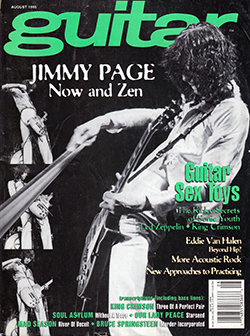 Led Zeppelin - Jimmy Page Guitar Magazine August 1995