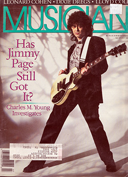 Led Zeppelin - Jimmy Page Musician Magazine