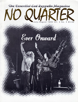 Led Zeppelin - No Quarter Fanzine August 1996