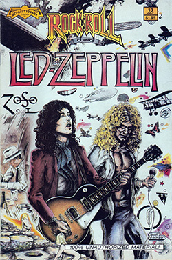 Led Zeppelin - Rock n' Roll Comics Book