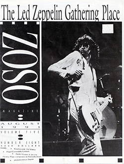 Led Zeppelin - ZOSO Fanzine August 1991