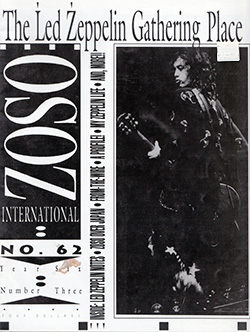 Led Zeppelin - ZOSO Fanzine Year Six Number Three